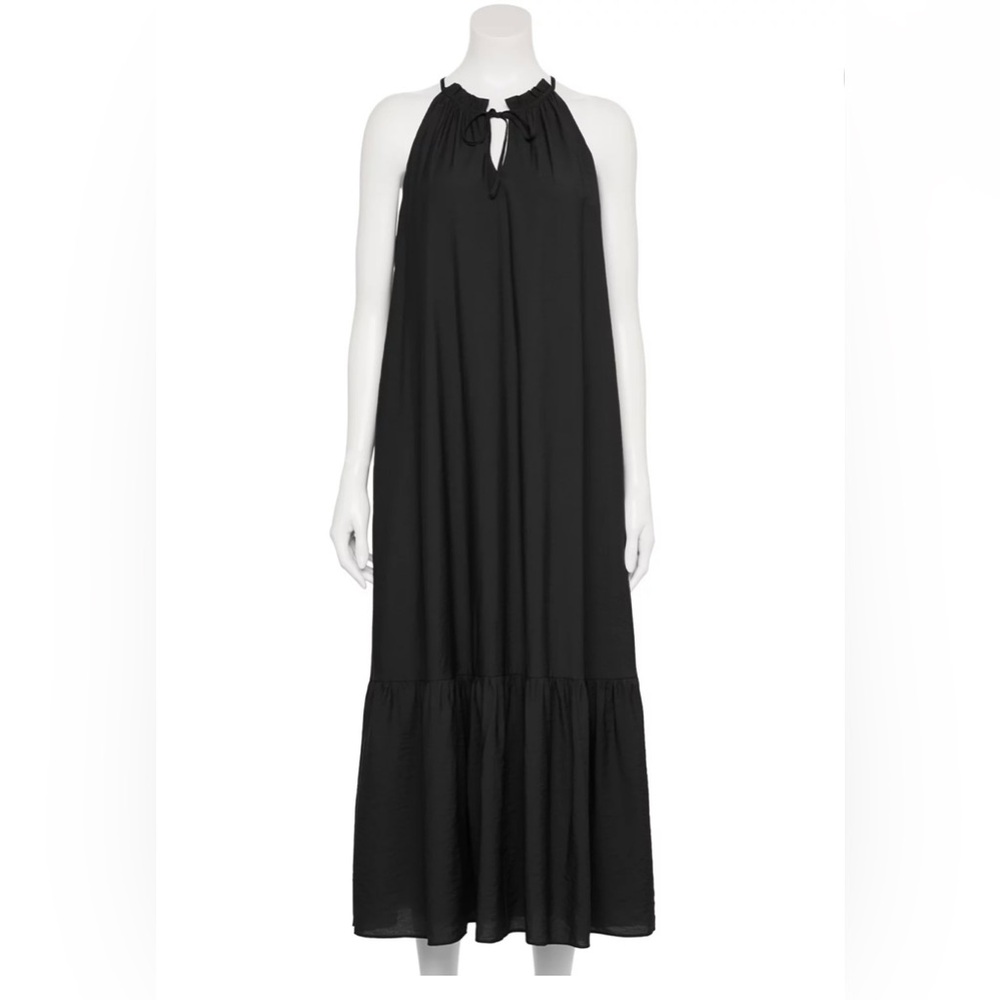 Nine West Tiered Peasant Maxi Dress